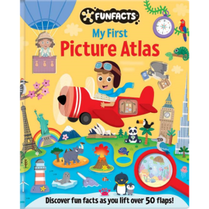 Lake Press - FunFacts Lift the Flap Board Book: Picture Atlas