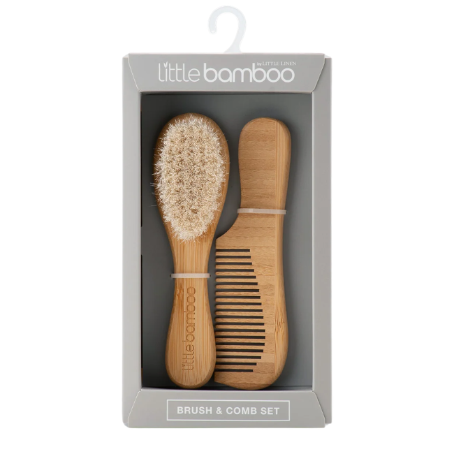 Little Bamboo Baby Brush and Comb Set Little Bamboo Baby Brush and Comb Set