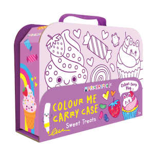 Markerific Jr. - Colour Me Carry Case: Sweet Treats