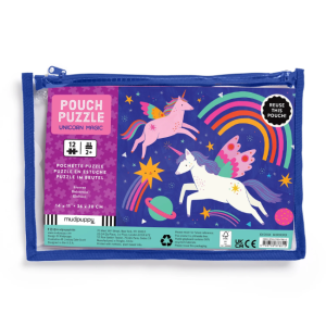 Mudpuppy - 12 Piece Pouch Puzzle: Unicorn Magic