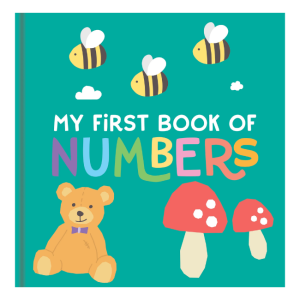 Lake Press - Padded Learning Book: My First Book of Numbers