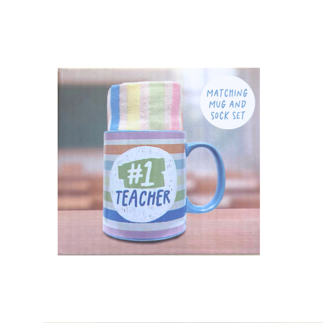 Splosh – Mug + Sock Set_ #1 Teacher Splosh – Mug + Sock Set_ #1 Teacher