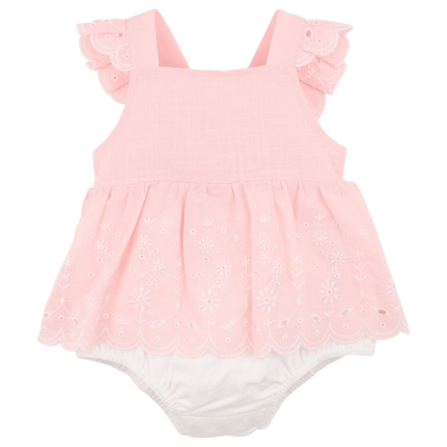 bebe CHELSEA BRODERIE OVERLAY BODYSUIT