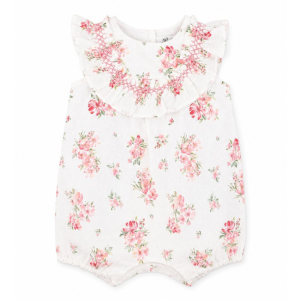 Bebe - Chelsea: Frill Yoke Romper