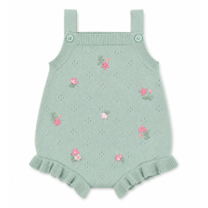 Bebe - Chelsea: Organic Hand Embroidered Knit Bodysuit