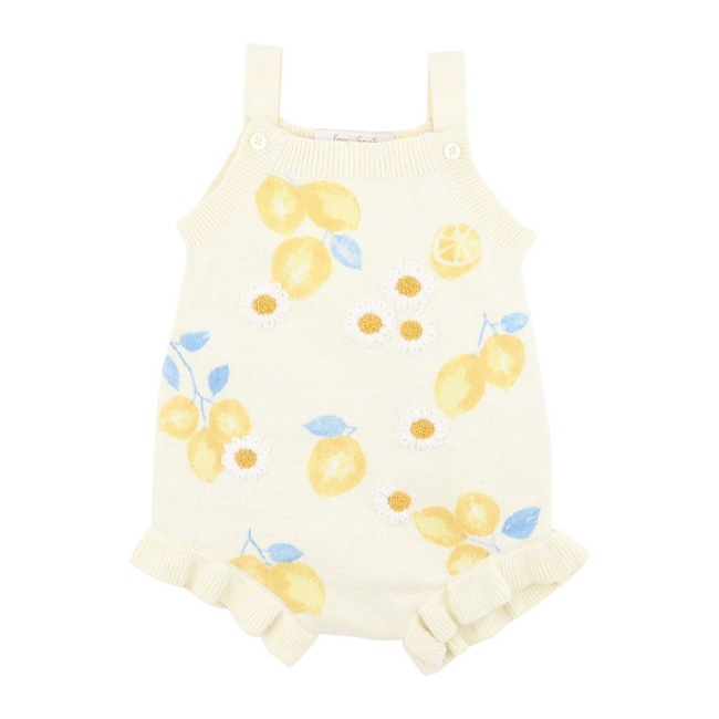 fox and finch PICCOLINA ORGANIC LEMON BODYSUIT fox and finch PICCOLINA ORGANIC LEMON BODYSUIT