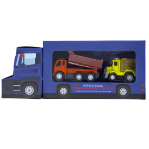 isGift - Discovery Zone: Pull Back Vehicles Transport Truck in Giftbox