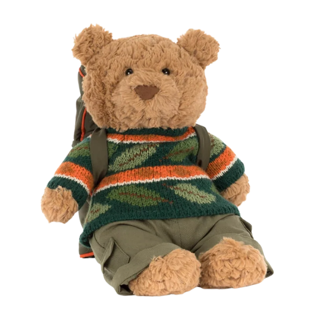 jellycat Bartholomew Bear ‘Hiking’ jellycat Bartholomew Bear ‘Hiking’