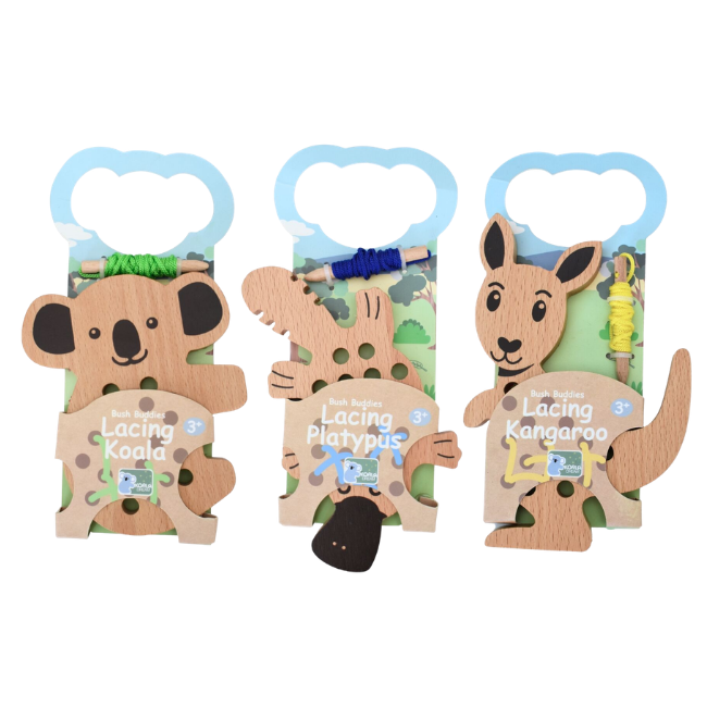 koala dream BUSH BUDDIES LACING AUSSIE ANIMALS