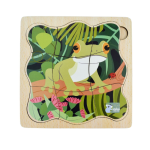 Koala Dream - Bush Buddies: Layer Puzzle Green Tree Frog