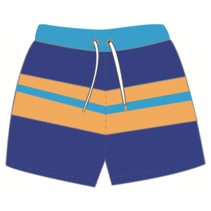 Korango - Quick Dry Board Shorts: Sunset