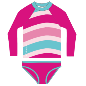 Korango - Rash Set: Pink Swirl