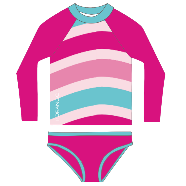 korango zip rash suit wave (2) korango zip rash suit wave (2)