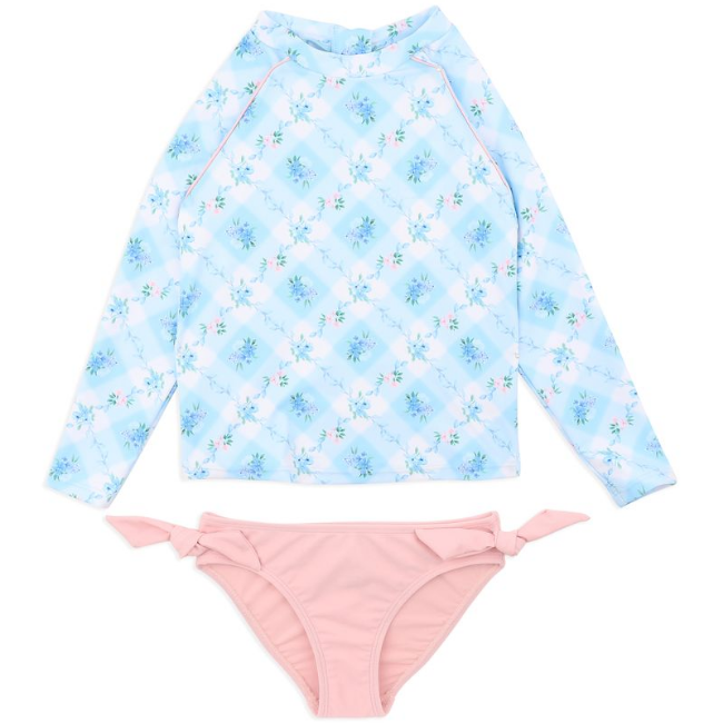 minihaha swim FRANKIE LS RASHIE SWIM SET 3-10Y