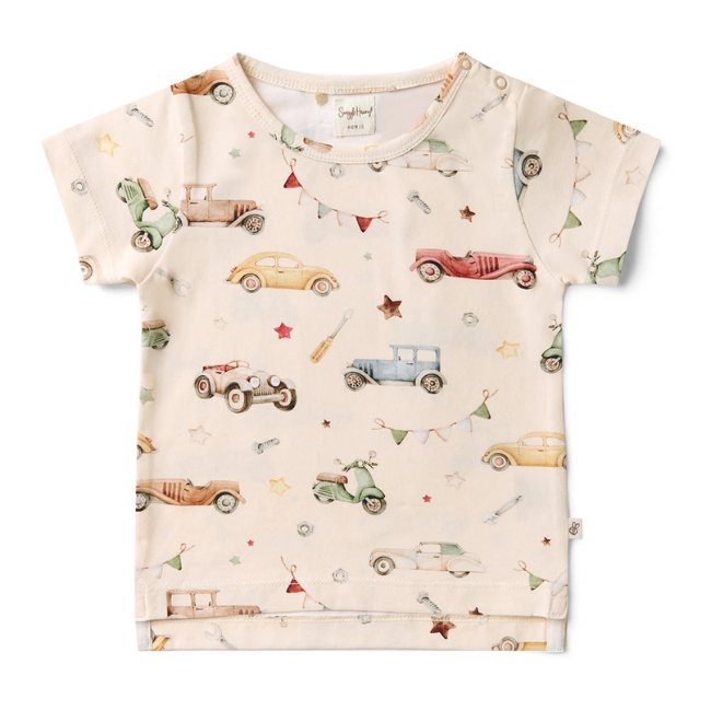 snuggle hunny Vintage Cars Organic T-Shirt