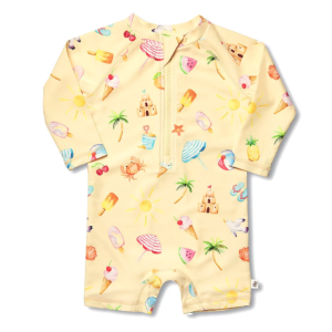 Snuggle Hunny - Swim Shortie: Beach Fun