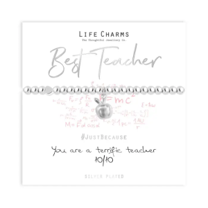 Life Charms - Just Because Bracelet: Best Teacher