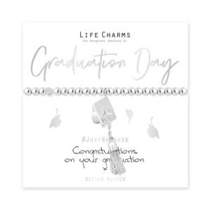 Life Charms - Just Because Bracelet: Graduation