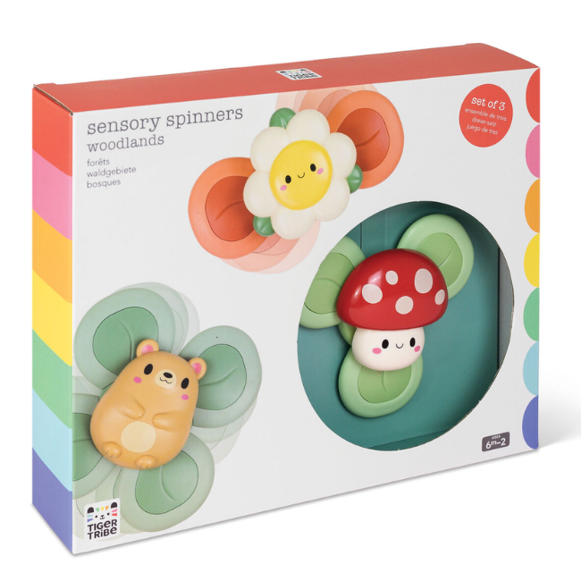 tiger tribe Sensory Spinners Woodlands