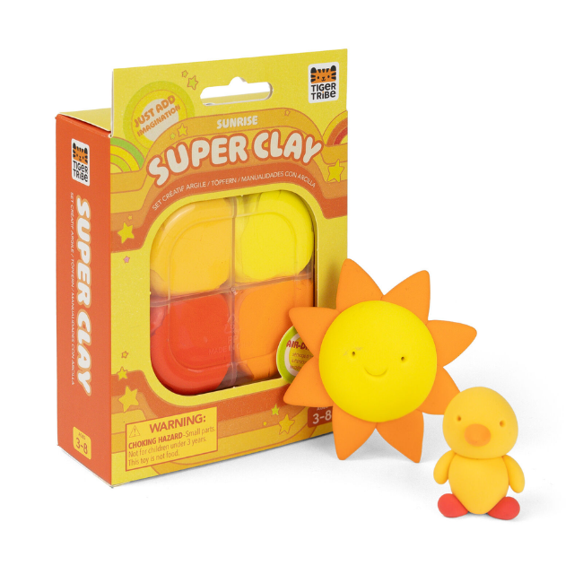 tiger tribe Super Clay - Sunrise (Yellow + Orange)