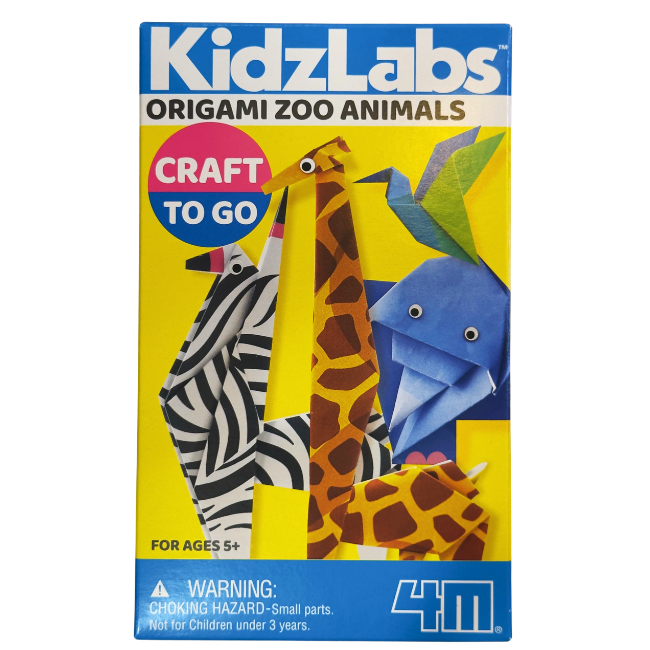 4m kidzlabz craft to go origami zoo animals 4m kidzlabz craft to go origami zoo animals