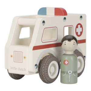 Little Dutch - Wooden Ambulance