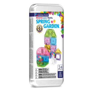 MAGNA-TILES® - microMAGS Spring Garden Travel Set: 24 Piece Set