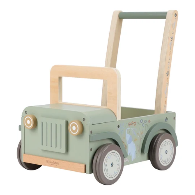 Safari Friends Wooden Push Safari Car