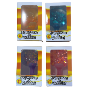 Fidget- Glitter Globe with Suction Mount