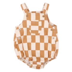 Fox + Finch - Phoenix: Checkerboard Overalls