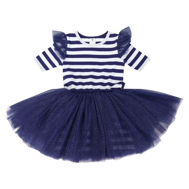 korango tulle dress navy korango tulle dress navy