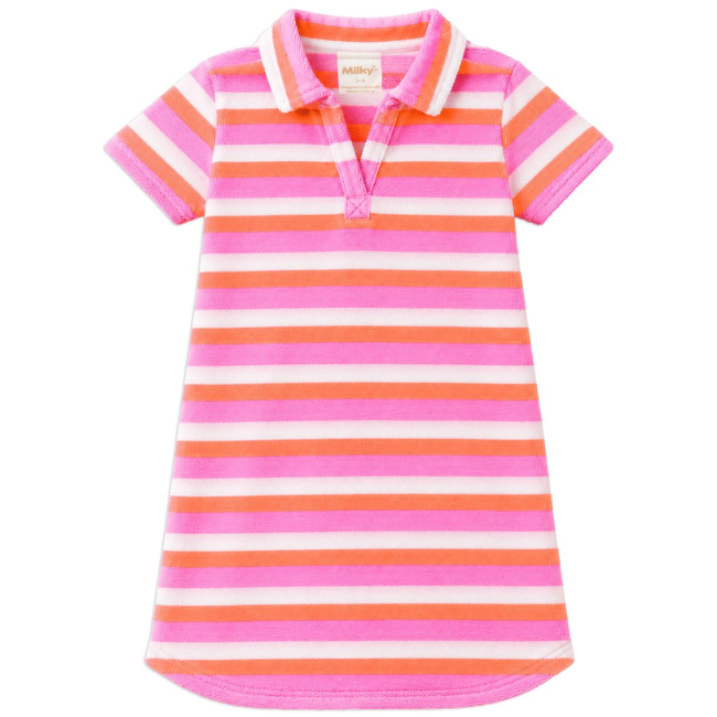 milky Day Dream Terry Towelling Dress milky Day Dream Terry Towelling Dress