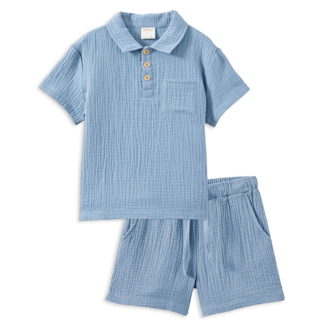 milky Resort Crinkle Set