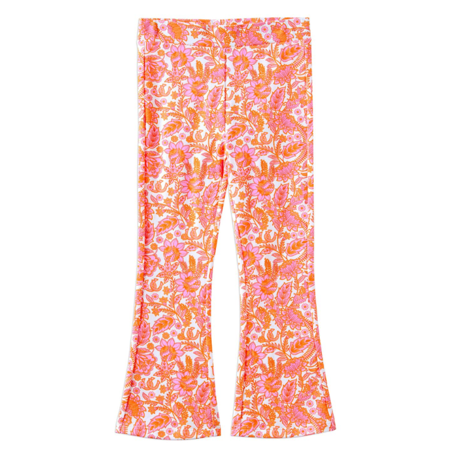 milky Wild Paisley Flared Legging