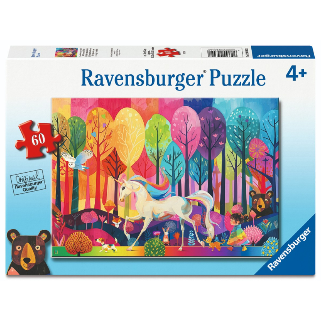 ravensburger 60 piece puzzle fantastic forest