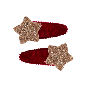 Twinkle + Bloom by Sophie - Hair Clip Pair: Star
