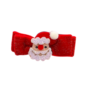 Twinkle + Bloom by Sophie - Hair Clip: Santa Bow